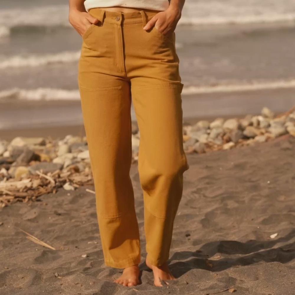 MOLLUSK SURF SHOP : Cotton Patchfront Work Pants